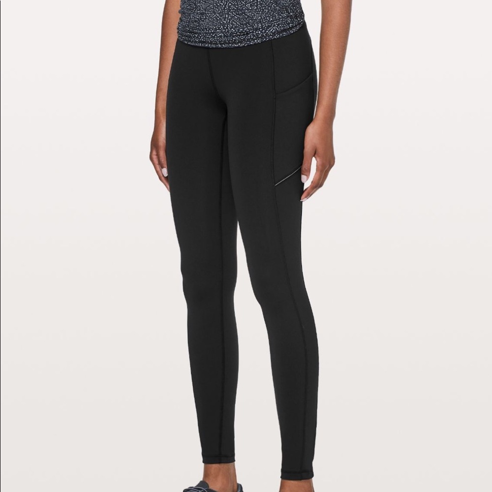 Lululemon Speed Up Tights NAVY size 6